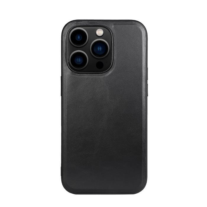 Bild 1, Buffalo iPhone 14 Pro Skal MagSeries Läder Svart