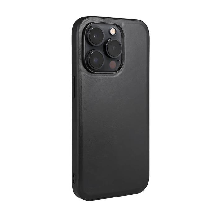 Bild 3, Buffalo iPhone 14 Pro Skal MagSeries Läder Svart
