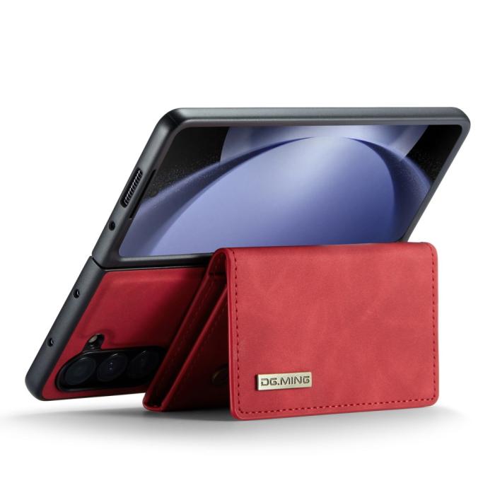 Bild 3, DG.MING Galaxy Z Fold 5 Skal 2in1 Magnetisk Avtagbart Kortfack