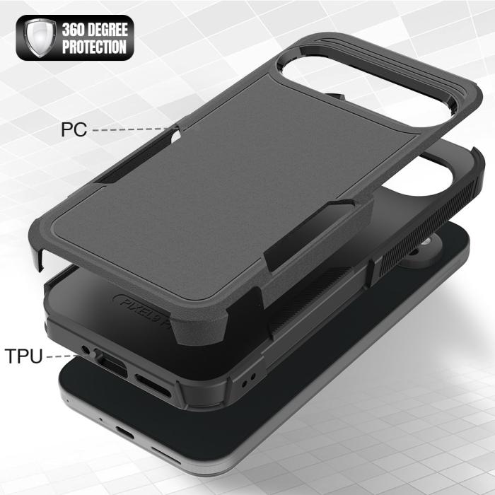 Bild 3, Google Pixel 9 Pro XL Skal Xtreme Shockproof Hybrid Svart