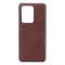 ONSALA Samsung Galaxy S20 Ultra Skal Kortfack Brun