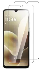 2-Pack Motorola Moto G06 Sk&auml;rmskydd i H&auml;rdat Glas