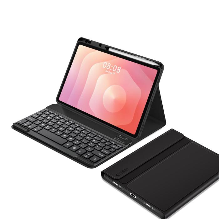 Bild 2, Tech-Protect Samsung Galaxy Tab S11 Fodral SC Tangentbord Svart
