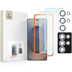 Tech-Protect Galaxy S25 Ultra 3-PACK Sk&auml;rmskydd/Linsskydd