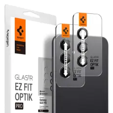 Spigen Galaxy S23 FE 2-PACK Optik.tR "Ez Fit" Linsskydd Svart
