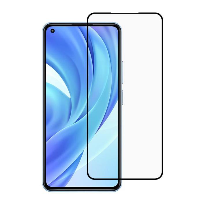 Bild 1, Xiaomi Mi 11 Lite - Heltäckande Skärmskydd I Härdat Glas