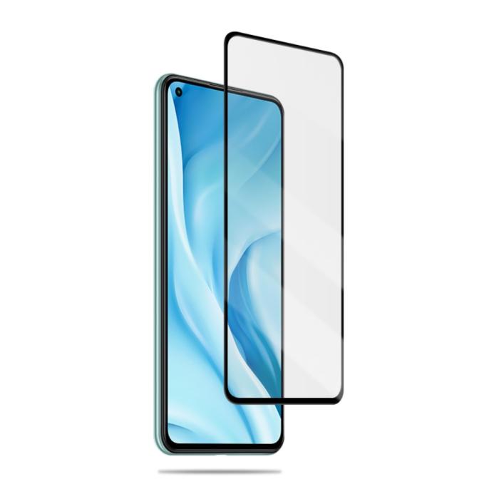 Bild 4, Xiaomi Mi 11 Lite - AMORUS Heltäckande Skärmskydd I Härdat Glas