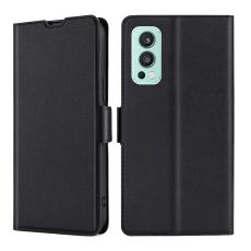 OnePlus Nord 2 5G - Slim Läder Fodral - Svart