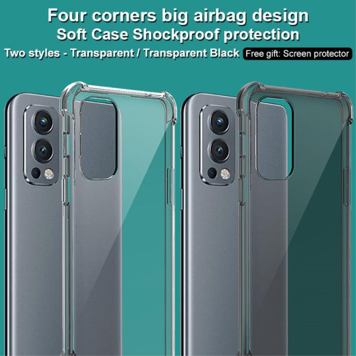 Bild 4, OnePlus Nord 2 5G - IMAK Shockproof TPU Skal + Skärmskydd