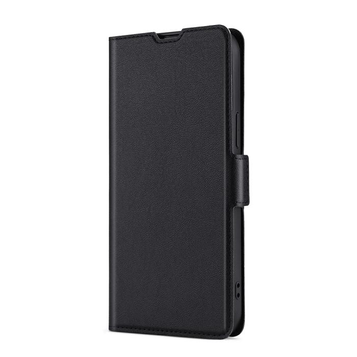 Bild 2, OnePlus Nord 2 5G - Slim Läder Fodral - Svart