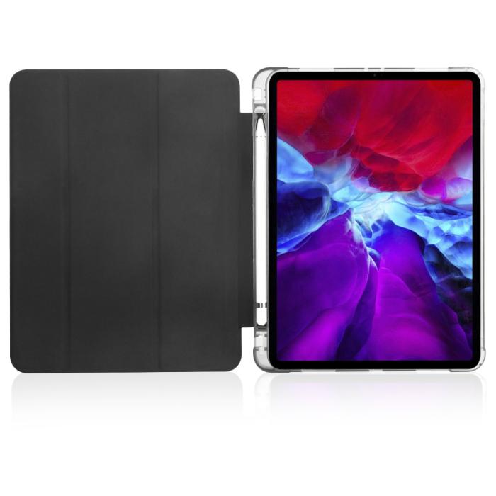 Bild 4, iPad Pro 12.9 Fodral Tri-Fold Pennhållare Svart