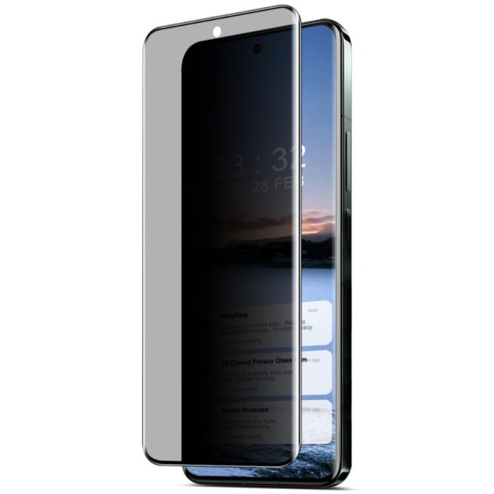 Bild 3, IMAK Xiaomi 14 Ultra Skärmskydd 3D Härdat Glas Privacy