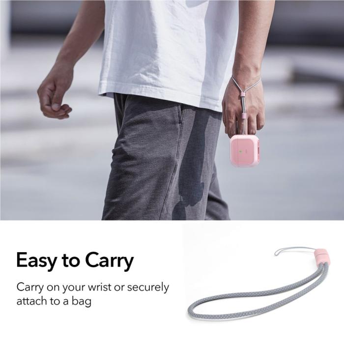 Bild 6, ESR AirPods 4 Skal MagSafe Orbit HaloLock Rosa