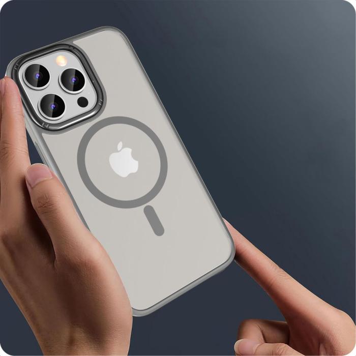 Bild 2, Tech-Protect iPhone 15 Pro Skal MagSafe MagMat Titanium