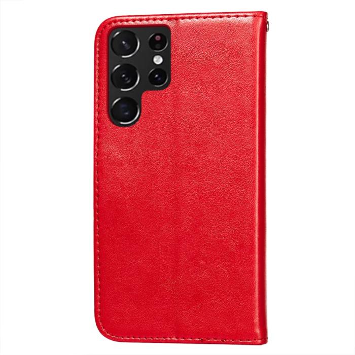 Bild 3, Samsung Galaxy S22 Ultra Fodral Solid Röd
