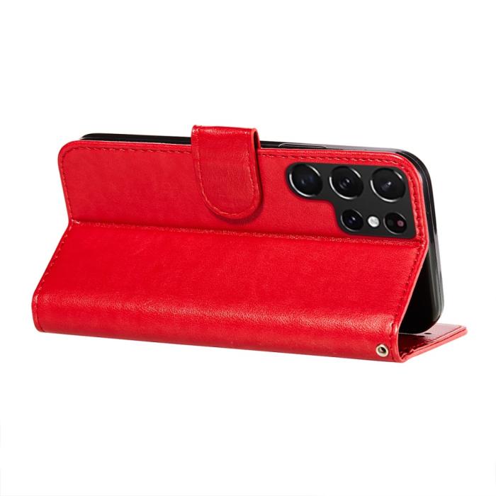 Bild 6, Samsung Galaxy S22 Ultra Fodral Solid Röd