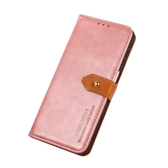 Bild 6, KHAZNEH Galaxy A35 5G Fodral Dual-Color Roséguld