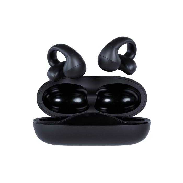 Bild 1, Happy Plugs In-Ear Hörlurar Clip OWS True-Wireless Svart
