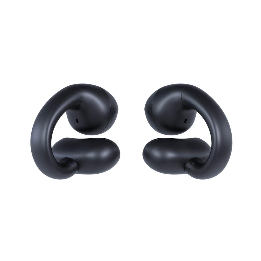 Happy Plugs In-Ear Hörlurar Clip OWS True-Wireless Svart