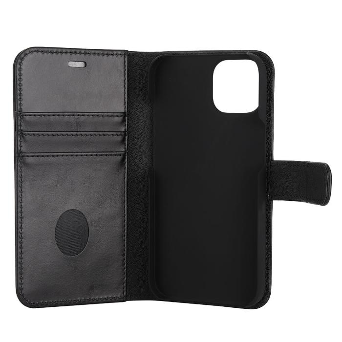 Bild 4, Radicover iPhone 13/14 Mobilfodral 2in1 Äkta Läder Svart