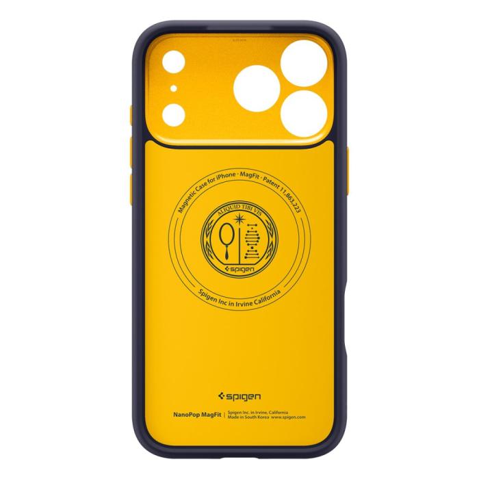 Bild 4, Spigen iPhone 18 Pro / 17 Pro Skal MagSafe Nano Pop Navy