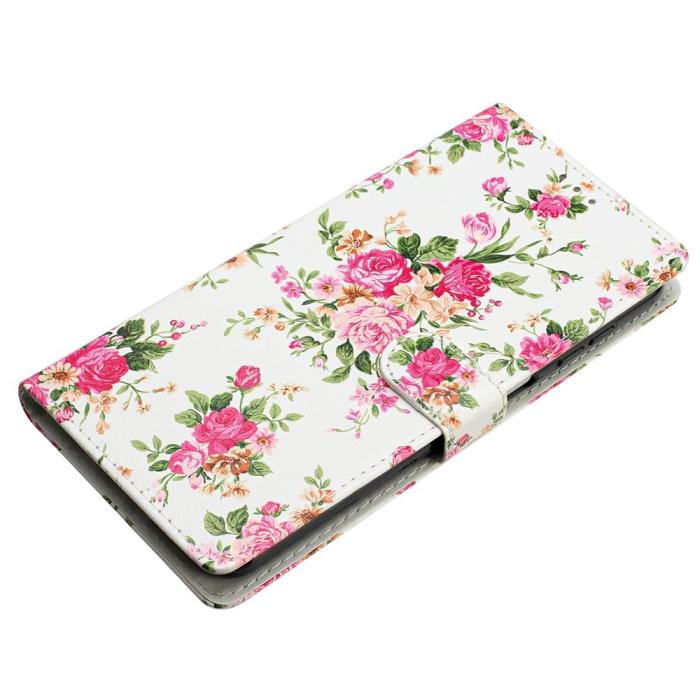 Bild 4, Honor 400 Lite Fodral Med Tryck Rosa Blommor