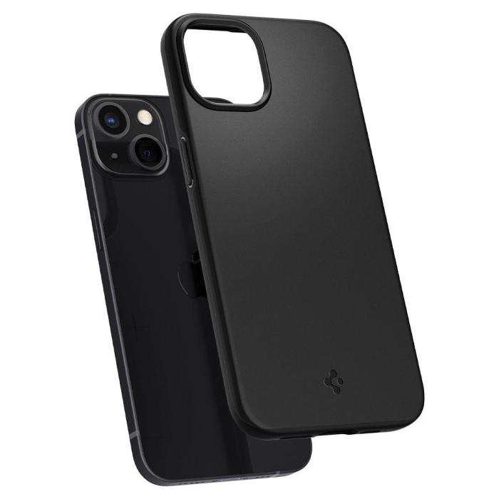 Bild 6, Spigen iPhone 13 Skal Thin Fit Svart