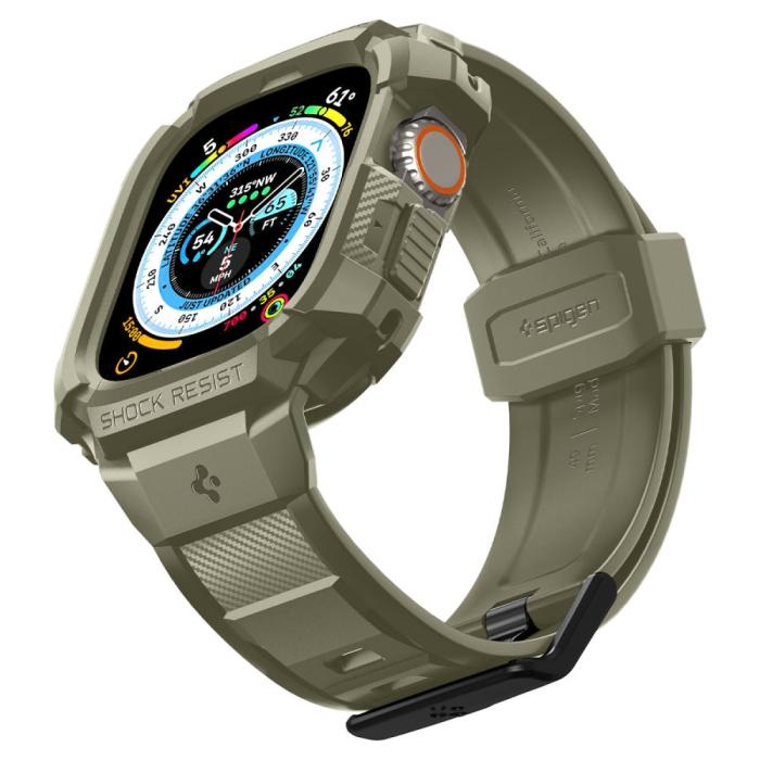 Bild 5, Spigen Apple Watch Ultra 49 mm Skal/Armband Rugged Armor 'Pro'