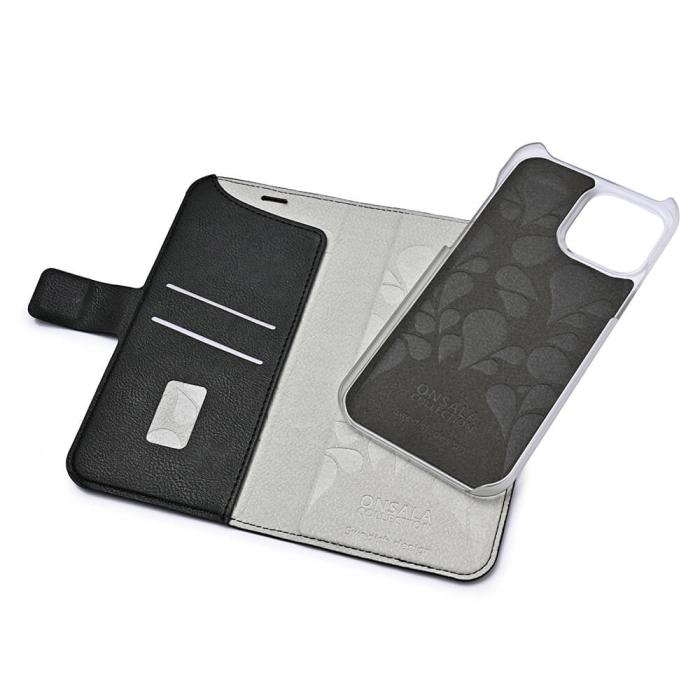 Bild 4, ONSALA iPhone 15 Pro Fodral ECO 2in1 MagSafe Svart