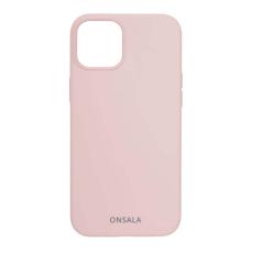ONSALA iPhone 13 Mobilskal Silikon Sand Pink
