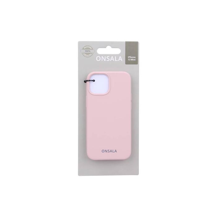Bild 2, ONSALA iPhone 13 Mini Mobilskal Silikon Sand Pink