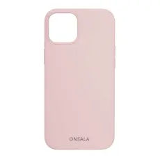 ONSALA iPhone 13 Mobilskal Silikon Sand Pink