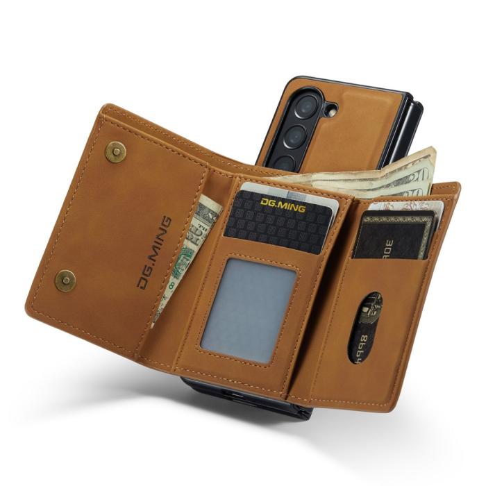 Bild 2, DG.MING Galaxy Z Fold 5 Skal 2in1 Magnetisk Avtagbart Kortfack