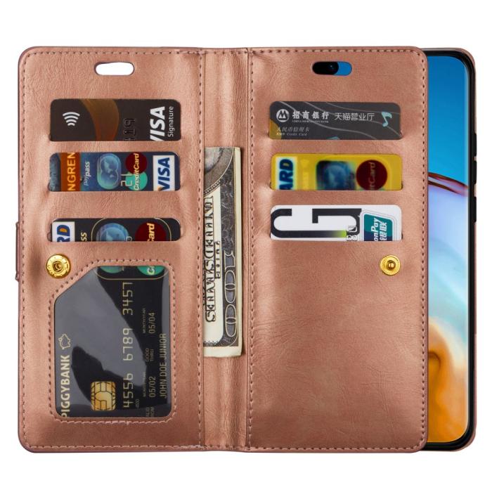 Bild 4, Samsung Galaxy S22 Plus Fodral Multifunktionell Läder Roséguld