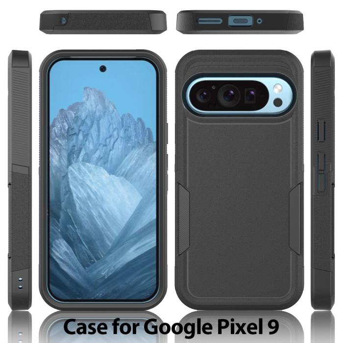 Bild 6, Google Pixel 9/9 Pro Skal Xtreme Shockproof Hybrid Svart