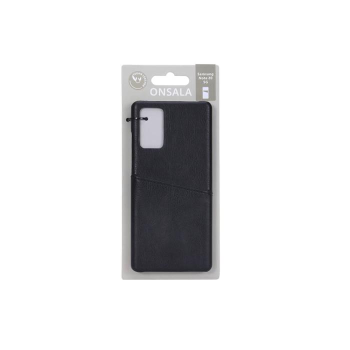 Bild 2, ONSALA Samsung Galaxy Note 20 Skal Kortfack Svart
