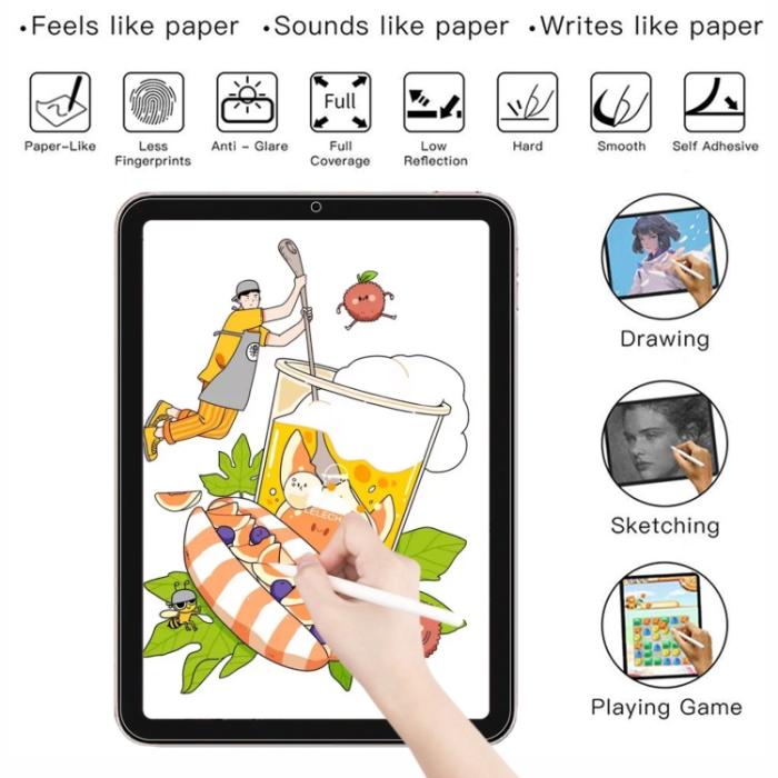 Bild 4, Samsung Galaxy Tab S8 Ultra Skärmskydd Matt PAPER LIKE