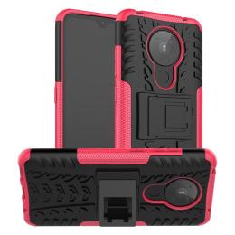 Nokia 5.3 - Ultimata Stöttåliga Skalet med Stöd - Rosa