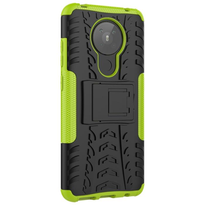 Bild 5, Nokia 5.3 - Ultimata Stöttåliga Skalet med Stöd - Grön