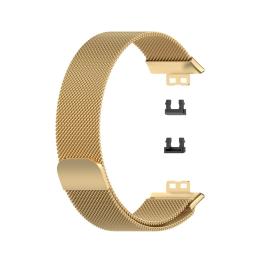 Milanese Loop Metall Armband Huawei Watch Fit - Guld