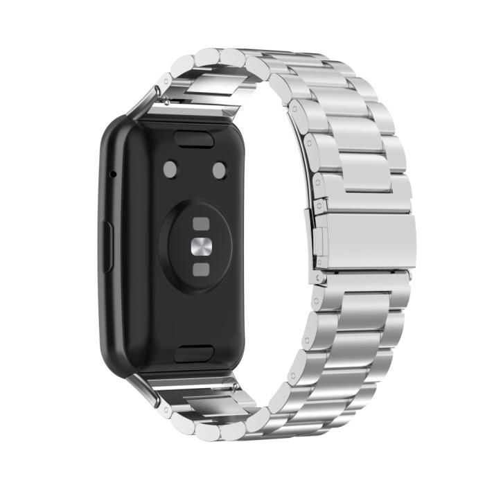 Bild 3, Lyxigt Metallarmband För Huawei Watch Fit - Silver