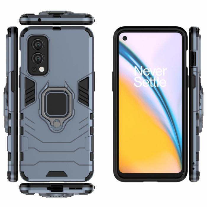 Bild 6, OnePlus Nord 2 5G - Hybrid Ring Skal - Navy Blue