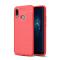 Huawei P20 Lite - Litchi Skal - Röd