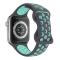 Sportarmband Dual-Color Apple Watch 42/44/45/49 mm (S/M) Grå/Teal