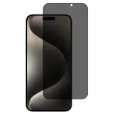 iPhone 18 Pro Max Sk&auml;rmskydd Privacy H&auml;rdat Glas