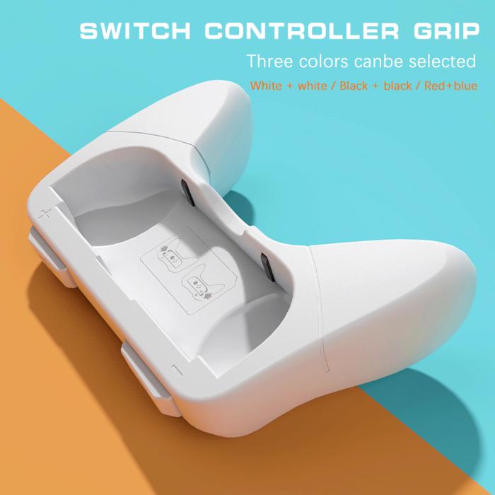 Bild 2, Nintendo Switch OLED 2 st Joy-Con Grepp Vit