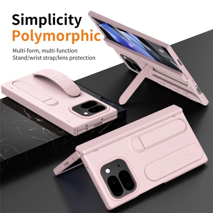 Bild 2, Google Pixel 10 Pro Fold Skal Kickstand Rosa