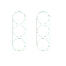 Samsung Galaxy A54 5G 2-PACK Linsskydd Härdat Glas