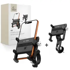Tech-Protect Universal Mobilh&aring;llare Cykel V5 Svart