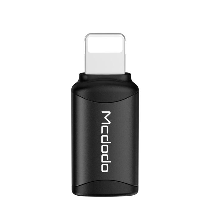 Bild 4, Mcdodo USB-C Hona - Lightning Hane Adapter Svart